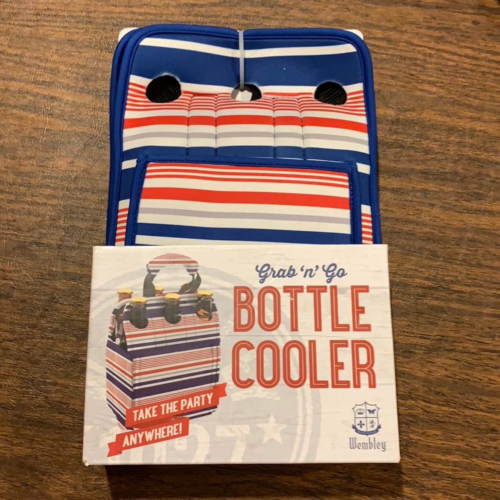 NWT Wembley Grab n’ Go Bottle cooler neoprene bag